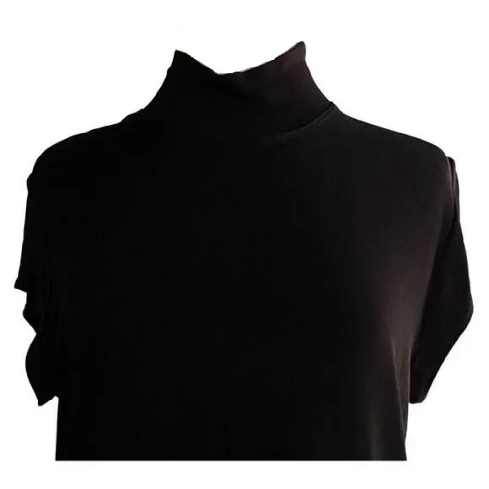 Chico's Travelers™ Mock Neck Top Size 2/Large - Picture 6 of 9